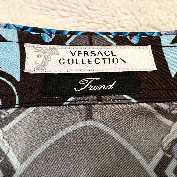 Versace SILK Men’s Shirt Size 38 - Picture 8 of 8